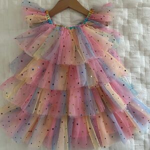 Lola + the Boys Ombré Tulle Dress